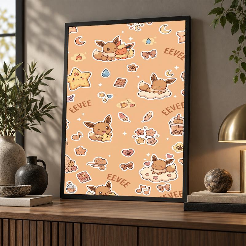 5D Diamond Painting Eevee DIY Full Drill Diamond Art Kit Home Decoration