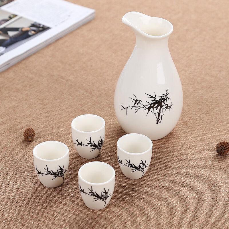 9-Piece Ceramic Sake & Liquor Set