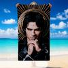 Quick Dry Beach Towel The Vampire Diaries Pattern, Lightweight Absorbent Towel for Pool Beach Vacation Use