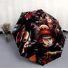 1pc Naruto Automatic Folding Umbrella, Sturdy And Durable Automatic Folding Umbrella with 8 Ribs,  a0911028