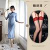 Sex underwear pajamas women's perspective side fork clothing sexy cheongsam nightdress new