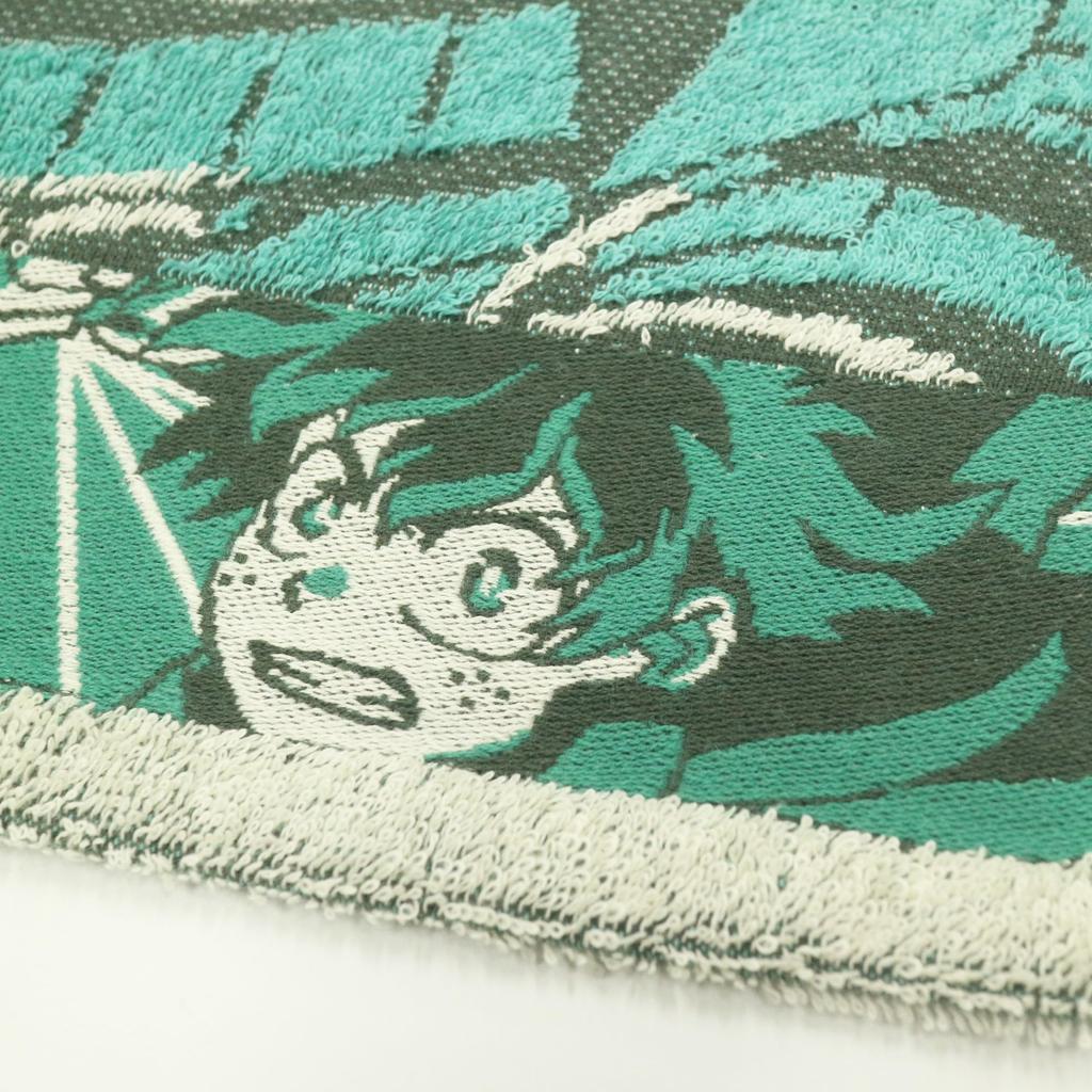 Marushin Bandai My Hero Academia One For All Character Antibacterial and Odor Perfect Gift for 4385000400 Handkerchief, 100% Cotton, Design,