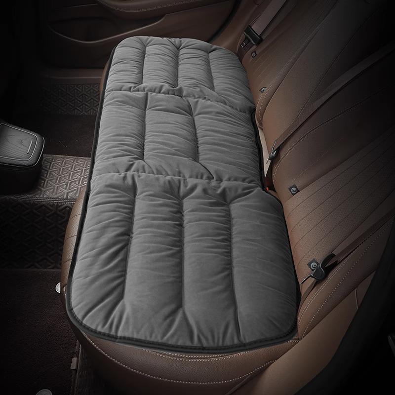 All-Season Universal Car Seat Cushion Set: Single Piece, Winter-Ready, Three-Piece Front & Rear Bench Pad.