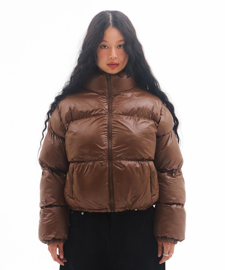 Ames-Worldwide Ames Crop Puffer Padding Brown
