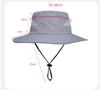 Sol UV-skydd Safari Bredbrätte Justerbar Haka UV 9229 [LeafIn] Damhatt, Hatt, Hatt, Kamouflage, Hatt, Hatt, Rem, Skydd, Andningsbar,