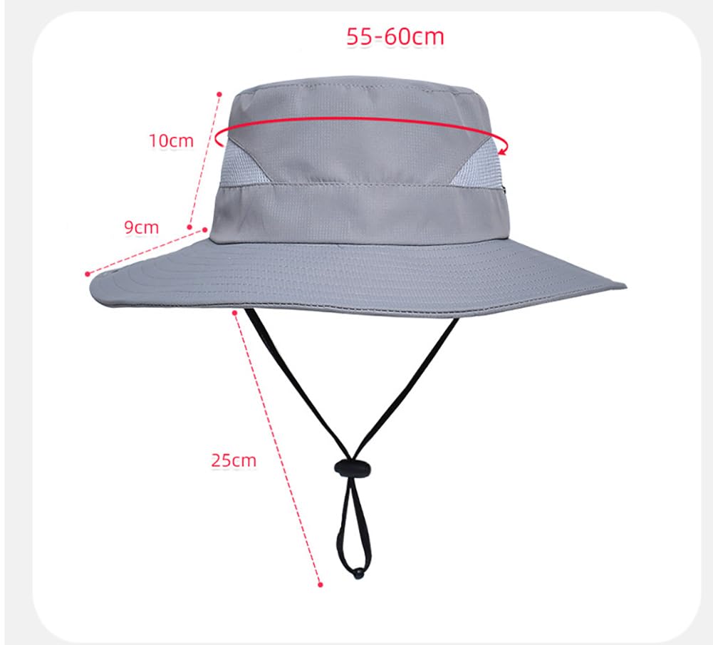 Sol UV-skydd Safari Bredbrätte Justerbar Haka UV 9229 [LeafIn] Damhatt, Hatt, Hatt, Kamouflage, Hatt, Hatt, Rem, Skydd, Andningsbar,