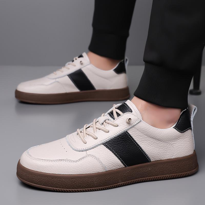Men's 2025 Panda German Training Shoes - Forrest Gump Couple Edition, Thick-Soled, Height-Increasing, Versatile Casual Sneakers.