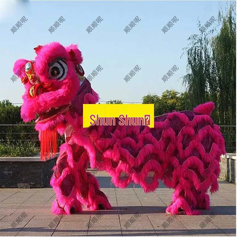 Adult Southern Lion Dance Head & Costume Set