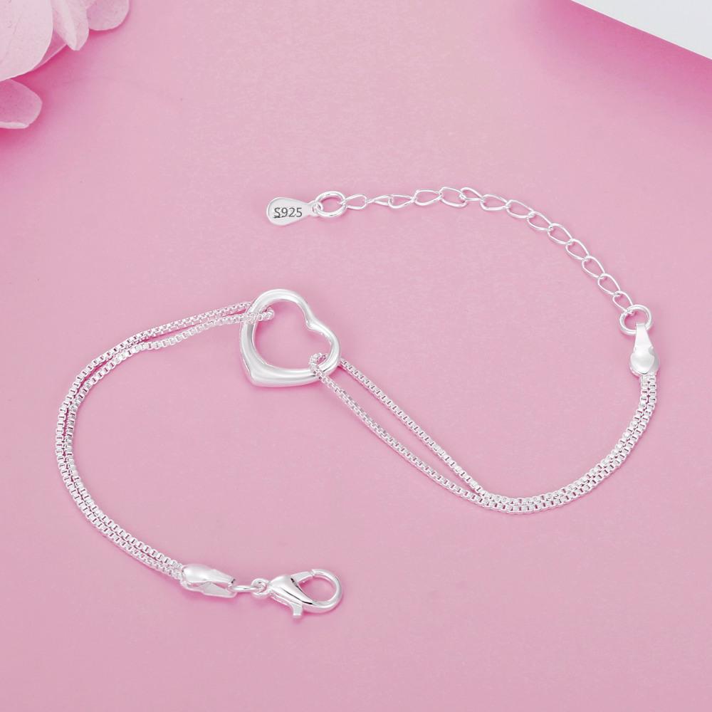 Jewelry Ladies Love Bracelet Necklace Set