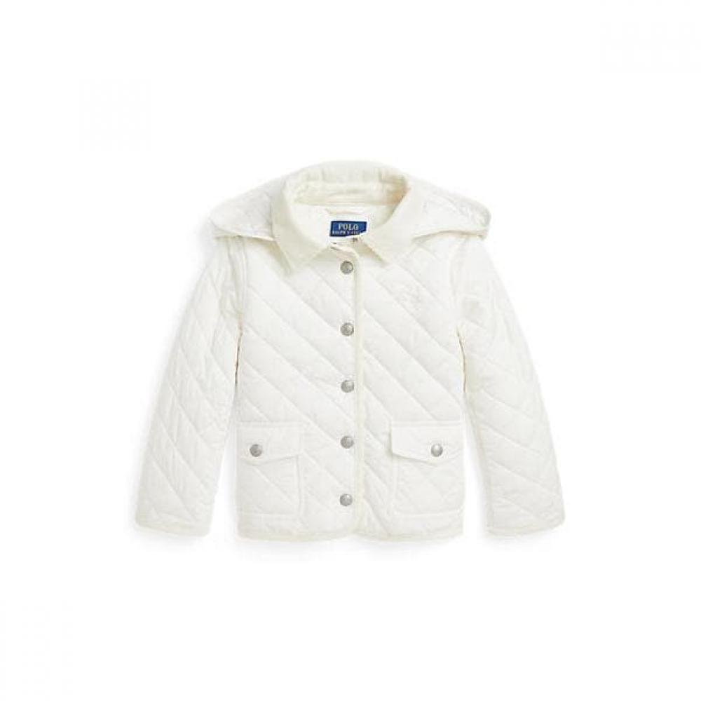 Polo Kids Girls 2 6 Quilted Water Repellent Jacket Cwpootwr2820082100 5