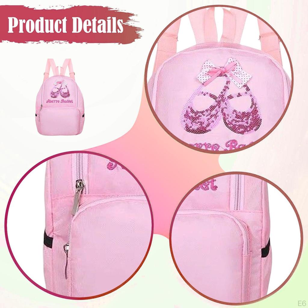 Ballet Backpack And Storage Bag for Little Dancers