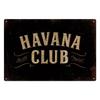 Havana Rum Vintage Tin Signs Metal Posters Decor Retro Plaque Stickers for Pub Club Man