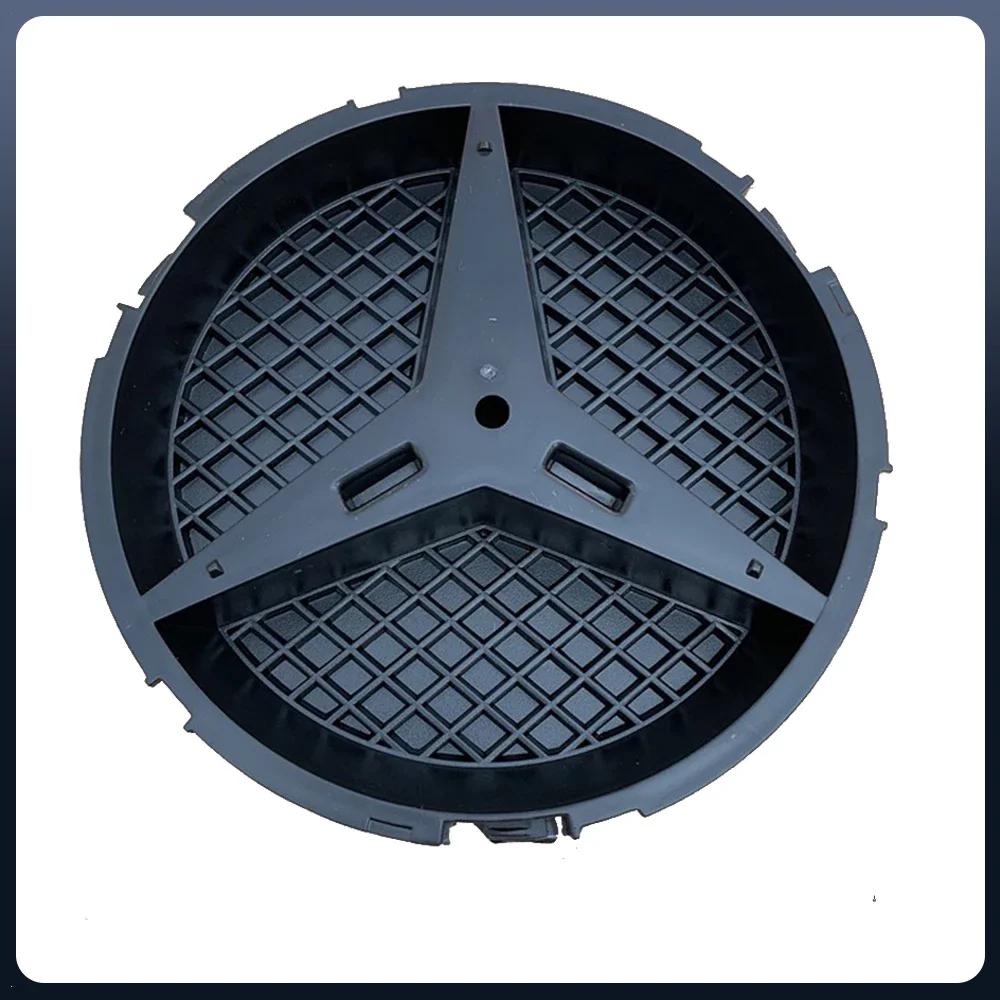 New 2025 Hot Chrome Silver And Gloss Black OE Style Front Grill Star Emblem Chrome Logo Badge For Mercedes Benz A B C E S R SL M