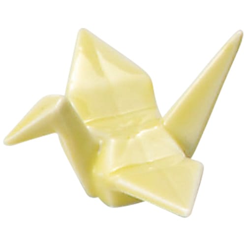 Yamashita Kogei Yellow Chopstick Rest, 6 x 2.8cm, Crane Design, 14083860