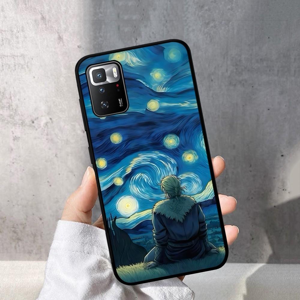 V-Vinland Saga Anime Phone Case For Redmi Note 4 X 5 A 6 7 8 T 9 9S 10 11 11S 11Epro Poco M3 Pro