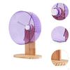 Hamster Wheel Silent with Wooden Stand,Easy Clean,Stabe,Quiet Running for Mice Hamsters Rat Dwarf