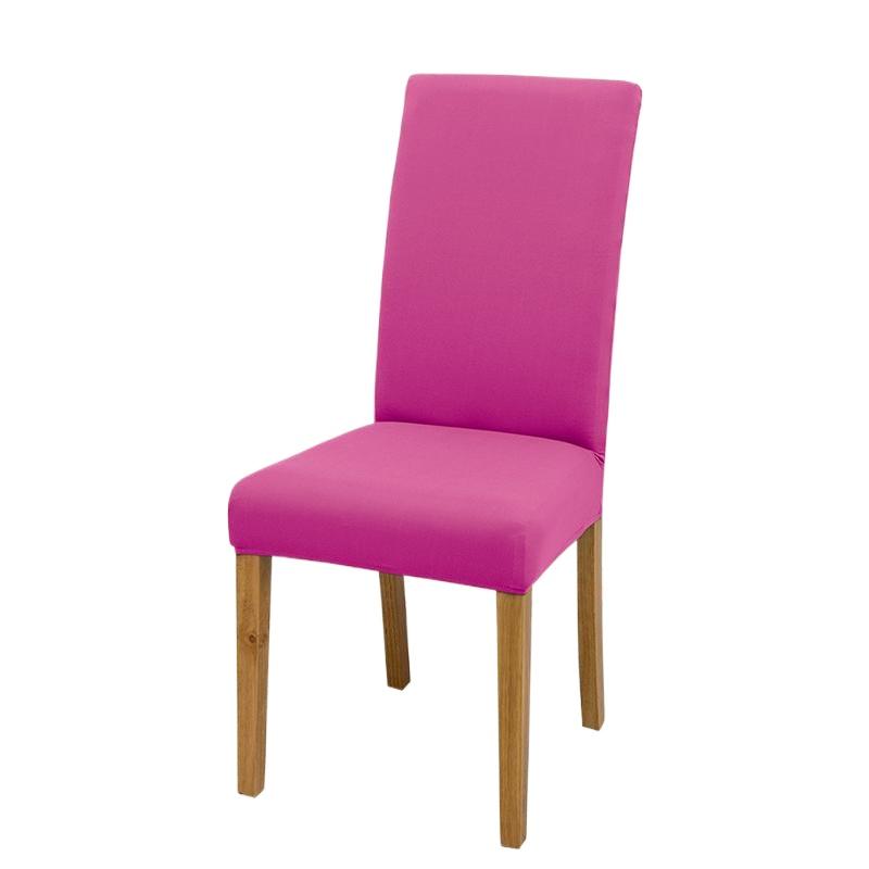 Elastic Chair Cover Dining Room Spandex Chair Seat Covers 24 Colors for Choice Universal Size for Kitchen Wedding Banquet 1PC