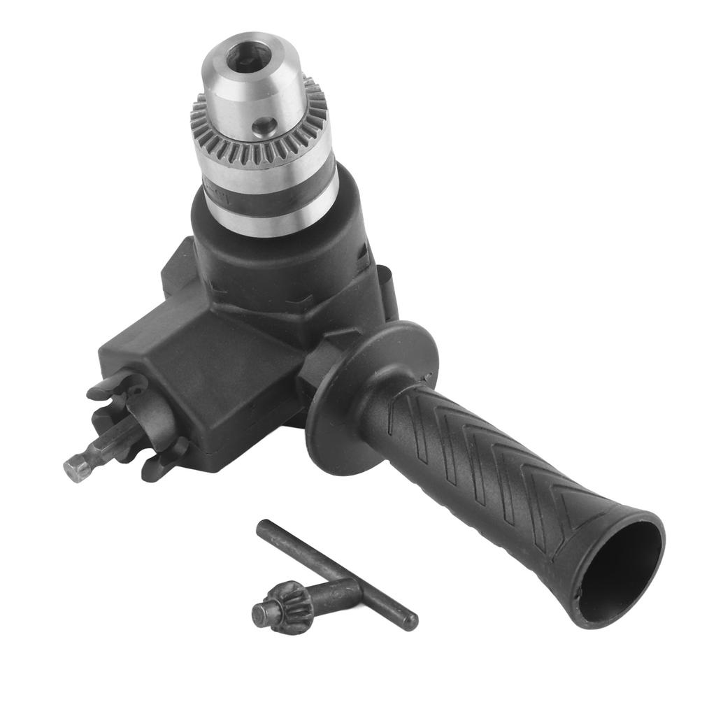 Right Angle Drill Attachment Kit Bend Extension Accessory Narrow Space Repair Tool Electric Corner