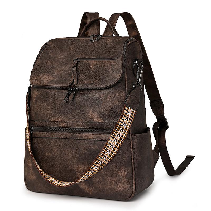 Chic British Style Retro Backpack: Spring 2025 Trend for College Students