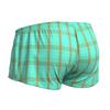 Cotton Men's Plaid Boxer Shorts Men Underwear Boxers Home Lounge Shorts Male Underpants Men Sleep Bottoms