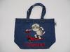 MAKERS Kumamine Denim Embroidered B4 Tote Bag, Work Cat D