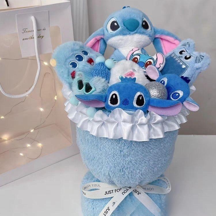 

Stitch Cartoon Doll Bouquet - Creative Birthday Gift for Girls