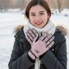 Winter Warm Touchable Screen Enabled Gloves For Men Women Waterproof Design NonSlip Palms Outdoor Sports