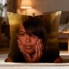 Popular AAaliyahied Cushion Cover Soft Washable Pillow Case Multi-Scene for Couch Bed Travel Office Use