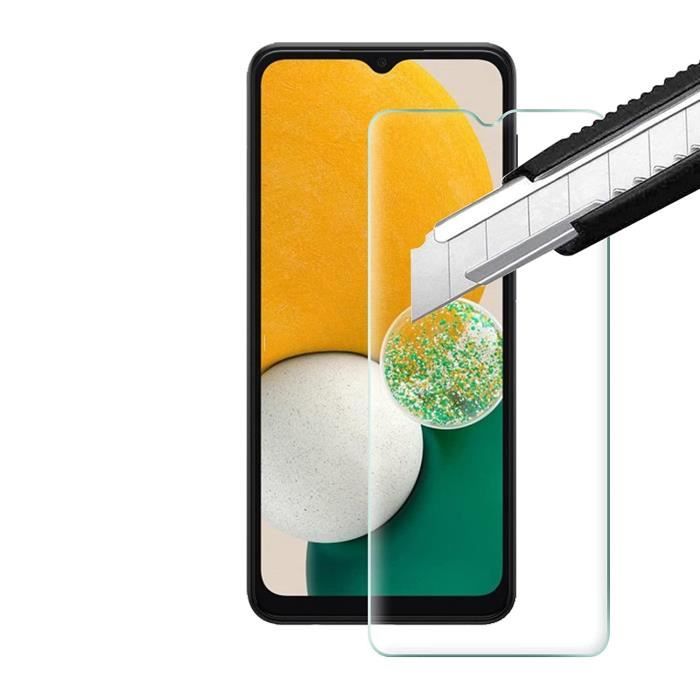 Coque de protection - Toproduits® - Samsung Galaxy A13 5G - Noir - Verre trempé - Résistant aux rayures