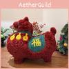 Cute Horse Cartoon With Plush Cover And Pp Cotton Filling For Home Decor