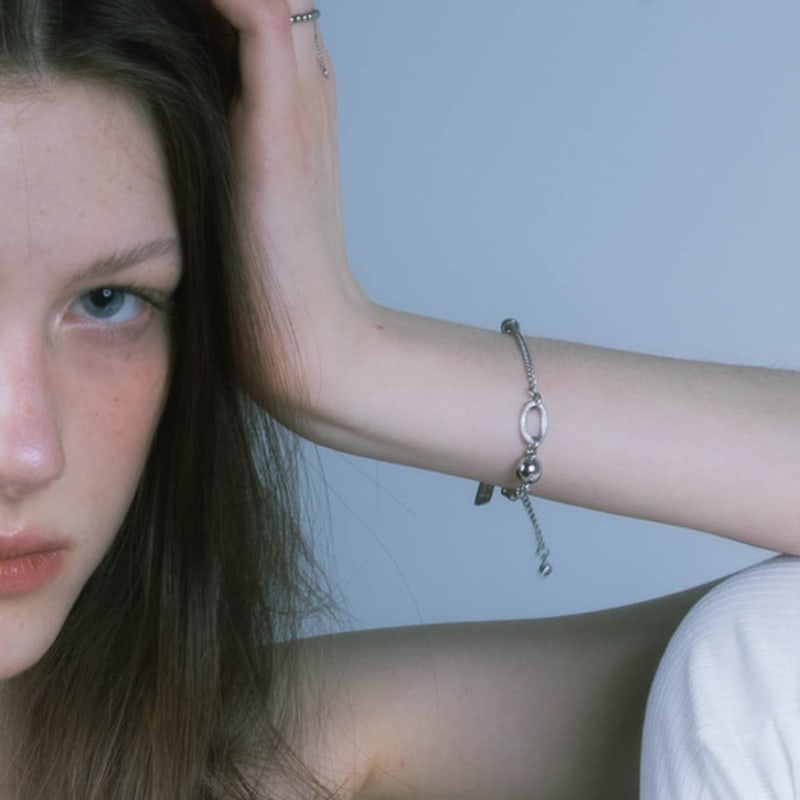 Pearlymore Ball Chain Point Magnet Bracelet_PM25B003SS