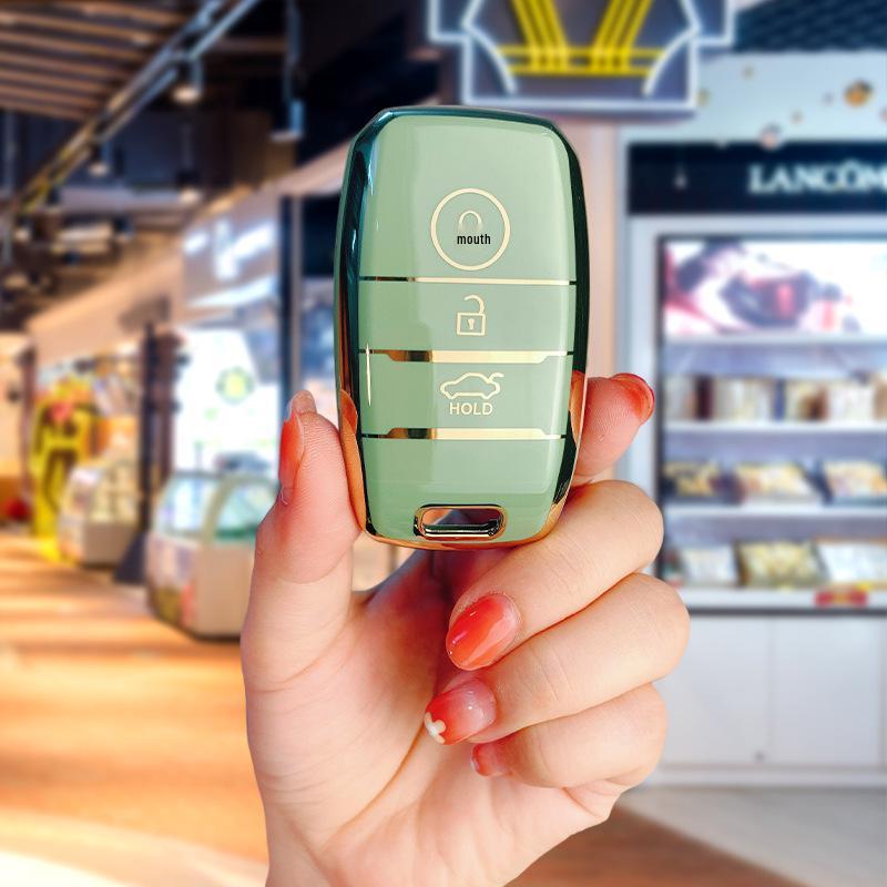 K3/K4/K5/KX3/KX5/Sportage/Sorento Yipao Key Case – Full Coverage Smart Car Key Shell