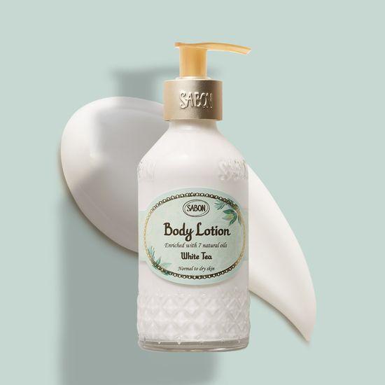 Sabon Body Lotion 200ml, 4 types (Jasmine/Green Rose/White Tea/Patchouli Lavender Vanilla)