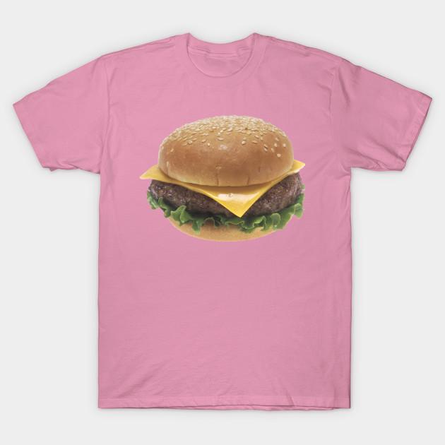 Tričko Ženy Burger Harajuku Potisk Kawaii Tričko Léto Krátký rukáv Dámské Tričko Top Tričko