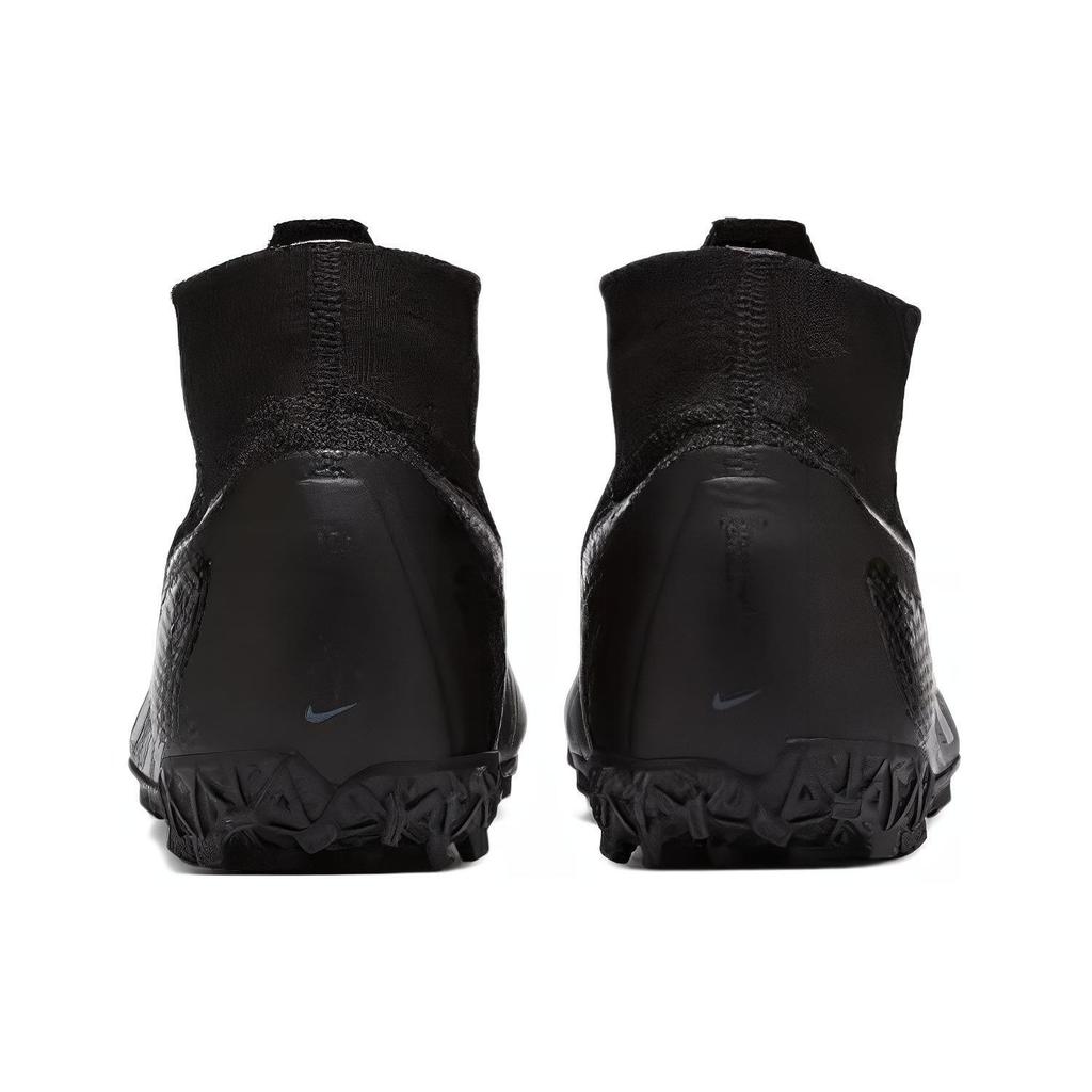 Nike Mercurial Superfly 7 Elite Comfortable Lightweight Turf Soccer Shoes Men sneakers Black Silver AT7981-010