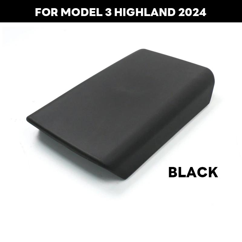 

Мягкая накладка на подлокотник центральной консоли из ТПЭ для Tesla Model Y Juniper 2025, аксессуары для крышки Model 3 2025 с противоскользящим водонепроницаемым покрытием чёрный
