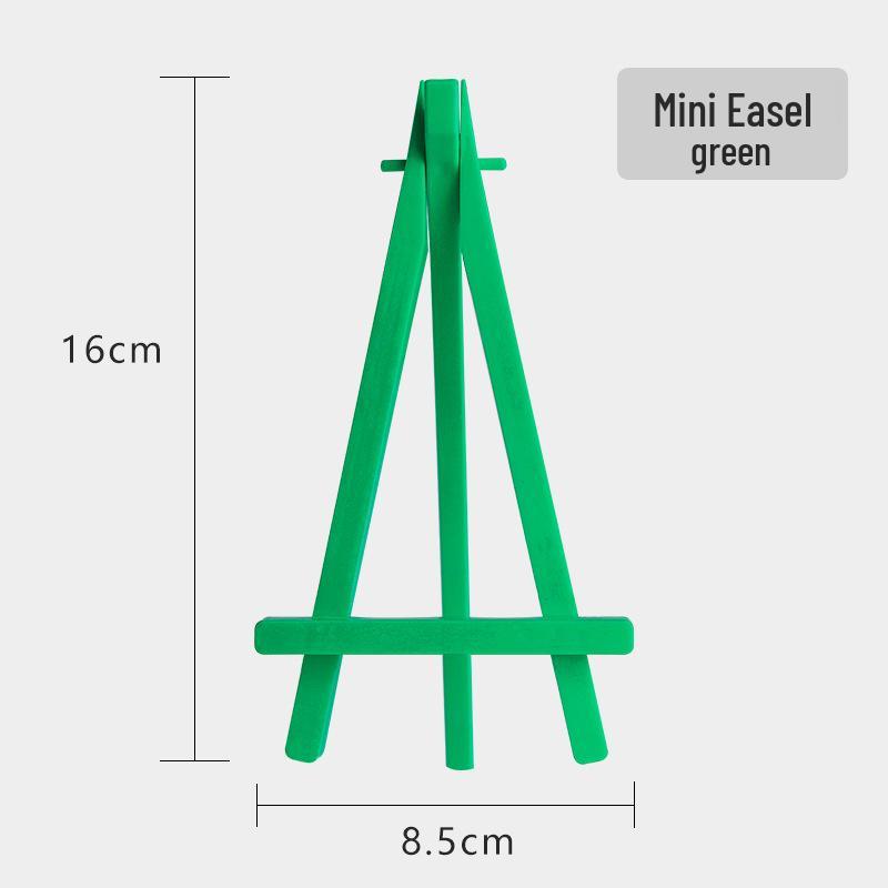 Children's Plastic Mini Easel - Desktop Tripod Photo Frame Display