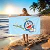 1Pc Cute Cartoon Doraemon Absorbent Towel Swimming Pool Travel Gift Gym Shower Camping Quick Drying Exercise Beach Towel