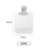 50/100pcs Matte Semi Transparent Travel Packaging Bag Shampoo Shower Gel Portable Squeeze Bags Moisture-proof Leak Proof Sealed Skincare Travel Pouch