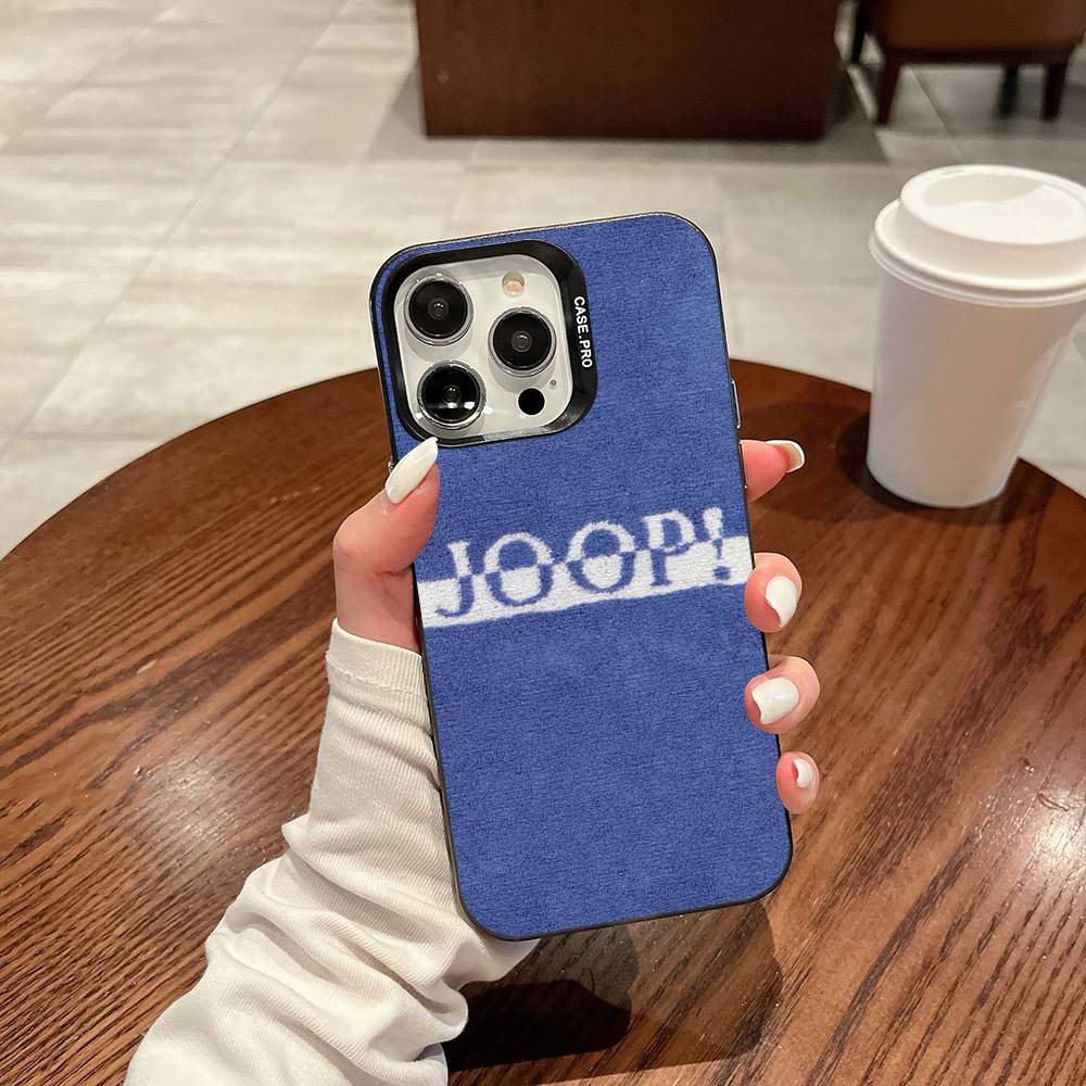 

Fashion Brand J-Joop Phone Case Color Silver Shell For LPhone 17 16 16e 15 14 13 12 11 Pro Max Plus iPhone 13