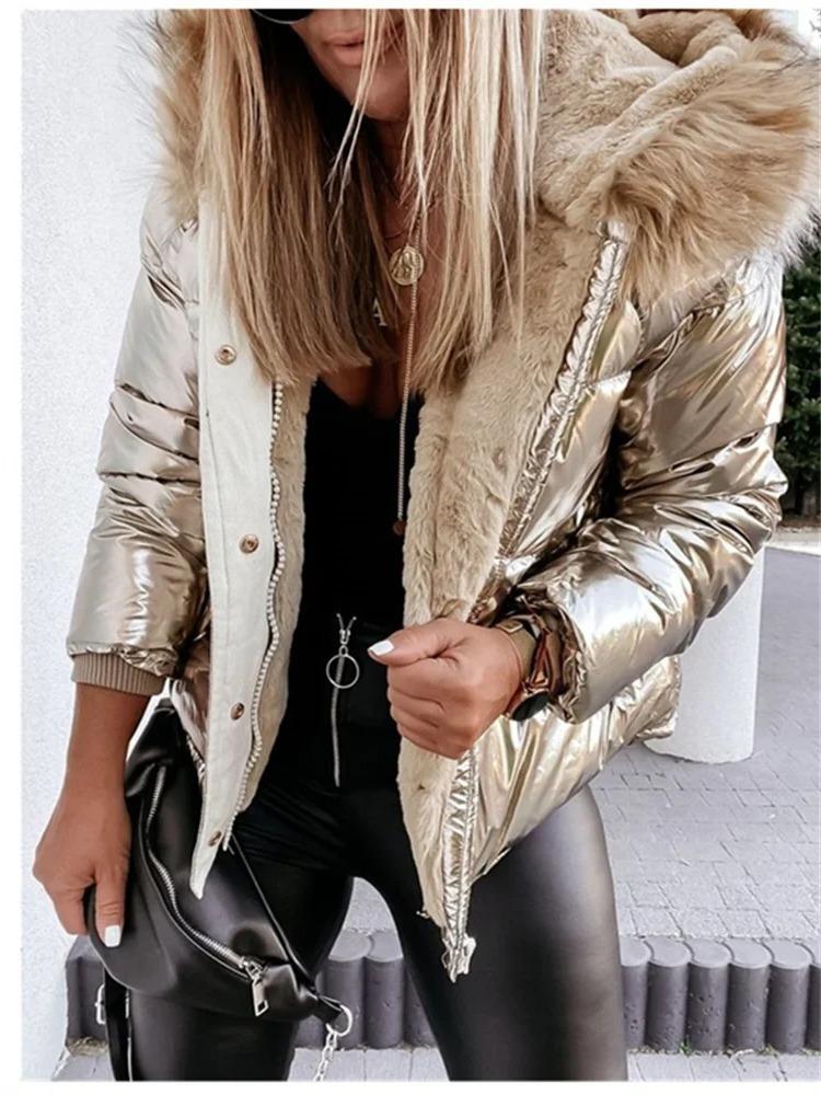 Down Coat Winter Plus Size Women Clothing Puffer Jacket Hoodies with Feather Short Length Wholesale Dropshipping