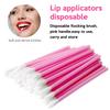 50/100 Pcs Lip Brushes Soft Cosmetic Lip Brush Lipstick Lip Glossy Wands Cleaner Applicator Eyeshadow Makeup Brush Tool