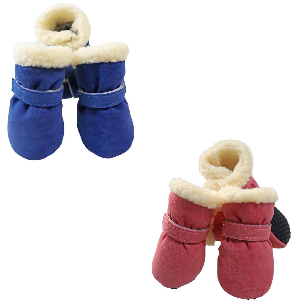 Pet Shoes Cotton Shoes Snow Boots Pet Non-slip Cotton Shoes