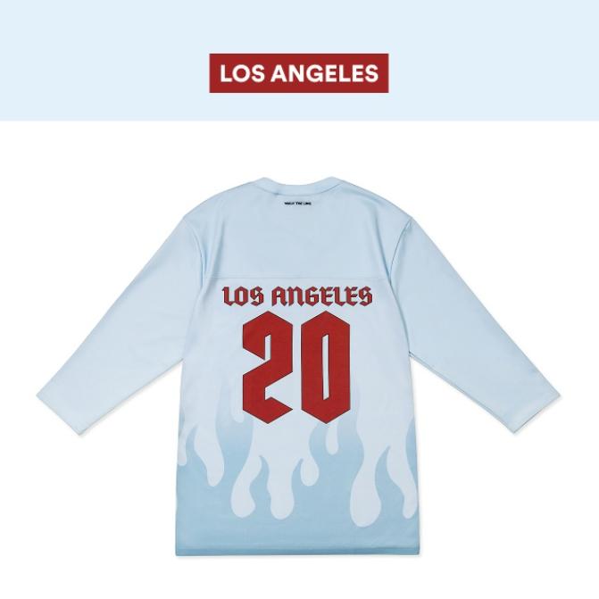 Förbeställ ENHYPEN Världsturné i USA WALK THE LINE L/S Fotbollströja