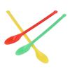 20 Sets Laboratory Spoon Scoop Plastic Double Ended Green Red Yellow Measuring Tool