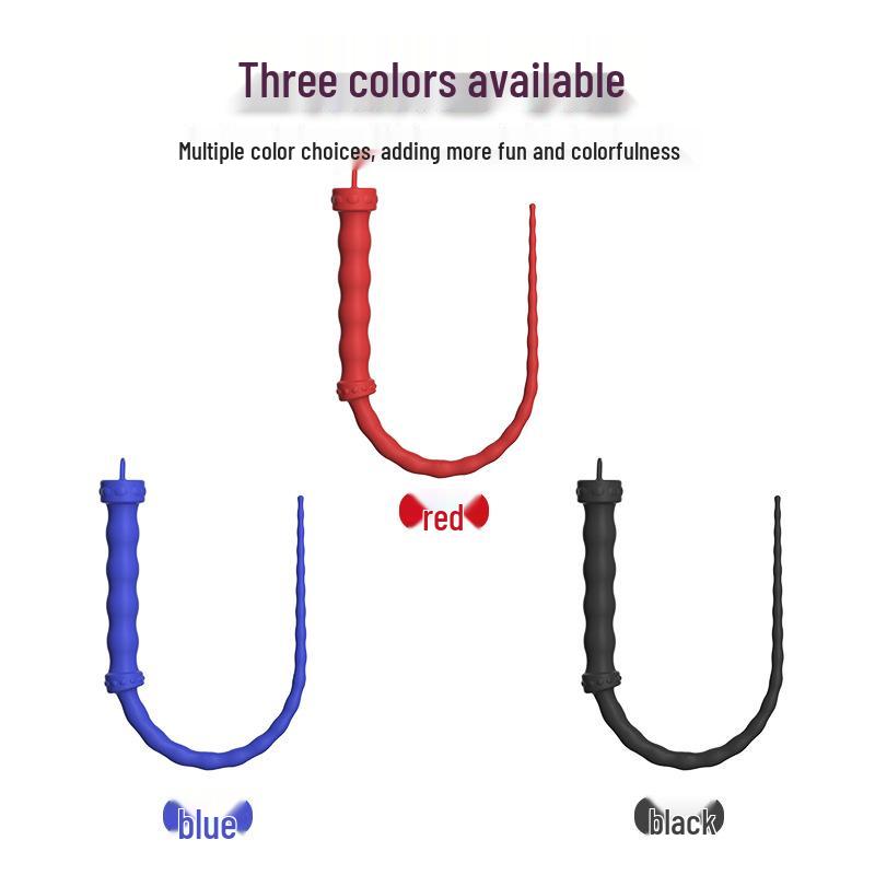 Silicone Snake Whip for Erotic Spanking - Soft, Skin-Friendly Adult Product