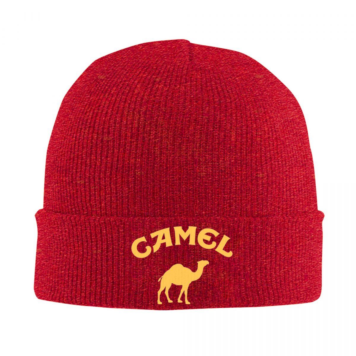 

Camel Trophy Warm Knitted Cap Fashion Bonnet Hat Autumn Winter Outdoor Beanies Hats for Men Women Adult One Size
