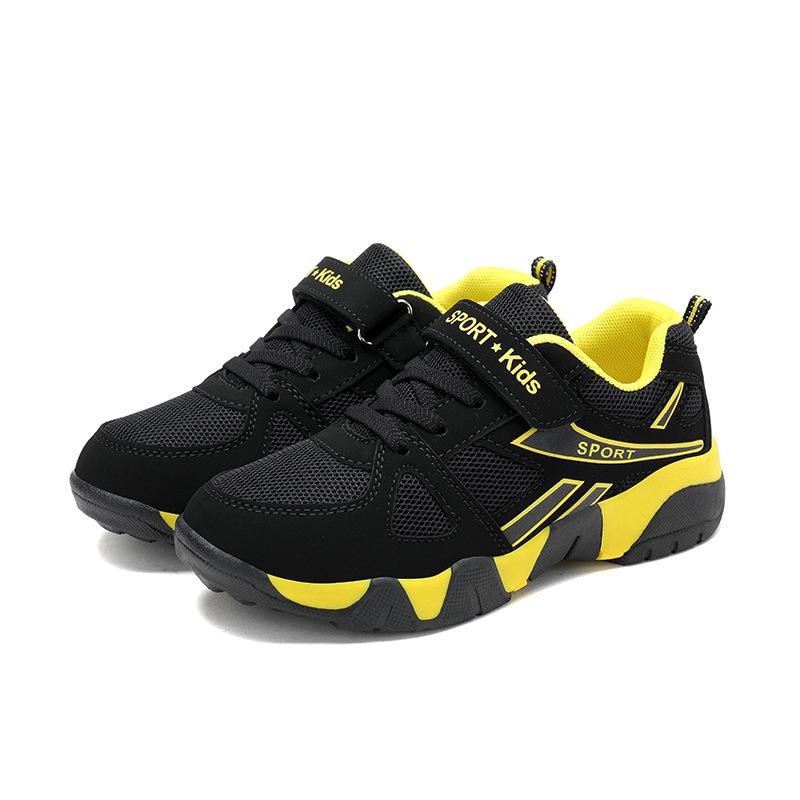801 Children's Casual Sports Shoes Medium and Large Children's Girls' Comfortable Running Shoes Boys' Personalized Fashion Breathable Net