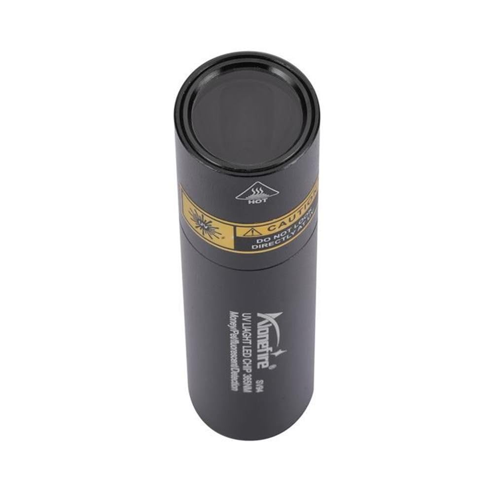 Alonefire SV95 3W UV Blacklight, Powerful, Compact UV LED Light, 365nm Wavelength, USB-C Rechargeable, for Anisakis Detection, Wood's Lamp Testing,