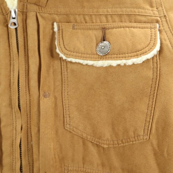 unused Wrangler Nano Universe Bespoke Suede-like Bore jacket nanouniverse Men's Used